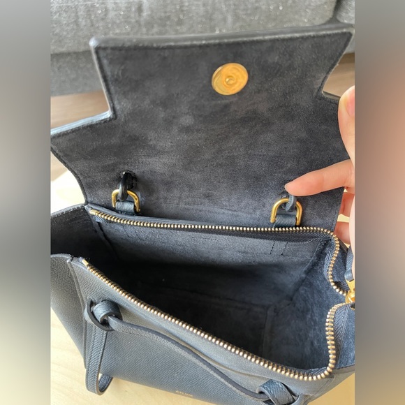 Celine belt bag in blue - Picture 2 of 8